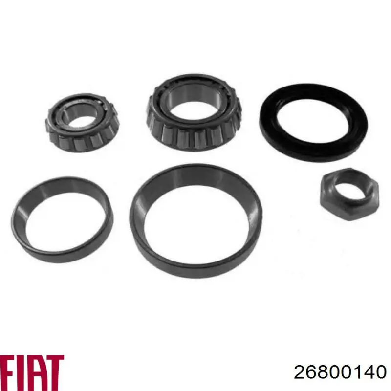 26800140 Fiat/Alfa/Lancia cojinete interno del cubo de la rueda delantera