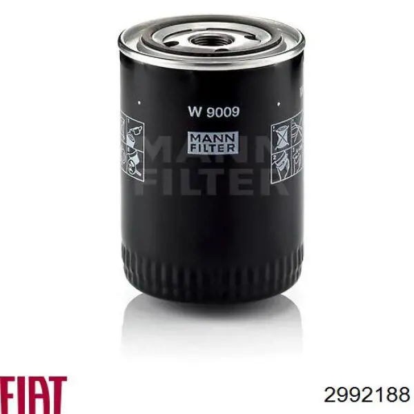 2992188 Fiat/Alfa/Lancia filtro de aceite