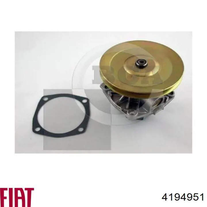 Bomba de agua de refrigeración con carcasa 4194951 Fiat/Alfa/Lancia