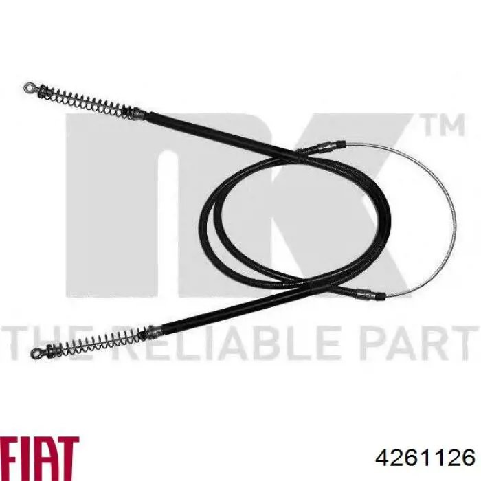 703001 Beca Cables Cable de freno de mano trasero derecho/izquierdo