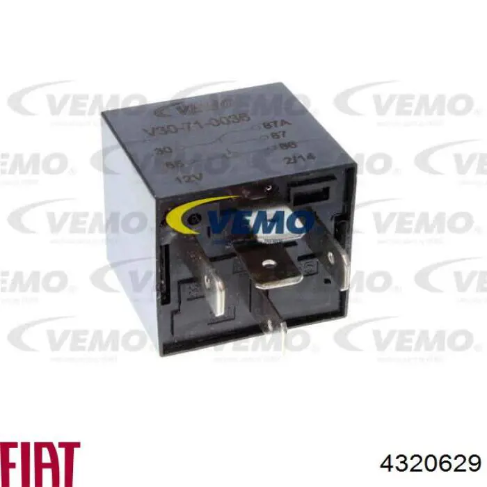 Relé eléctrico multifuncional Fiat/Alfa/Lancia 4320629 precio, desde 3,61 EUR
