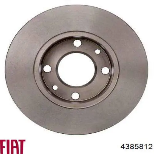 Freno de disco delantero Seat 600