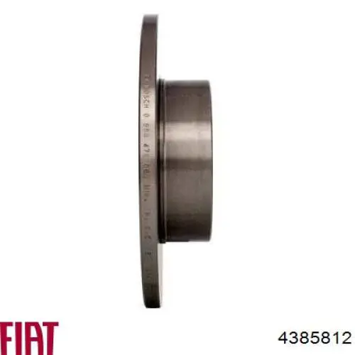 Freno de disco delantero Seat 600