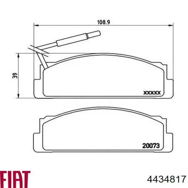 4434817 Fiat/Alfa/Lancia