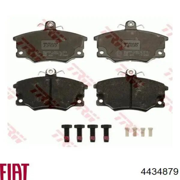 Pastillas de freno delanteras Fiat Tipo 160