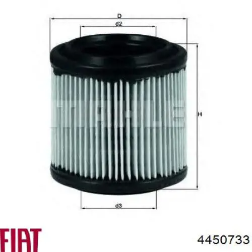 5983927 Fiat/Alfa/Lancia filtro de aire