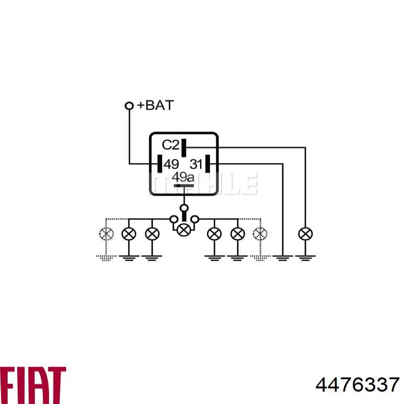 Piloto intermitente HELLA 4DB001887041 precio, desde 24,92 EUR
