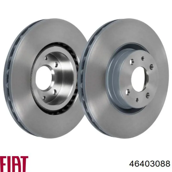 Disco de freno delantero Fiat/Alfa/Lancia 46403088