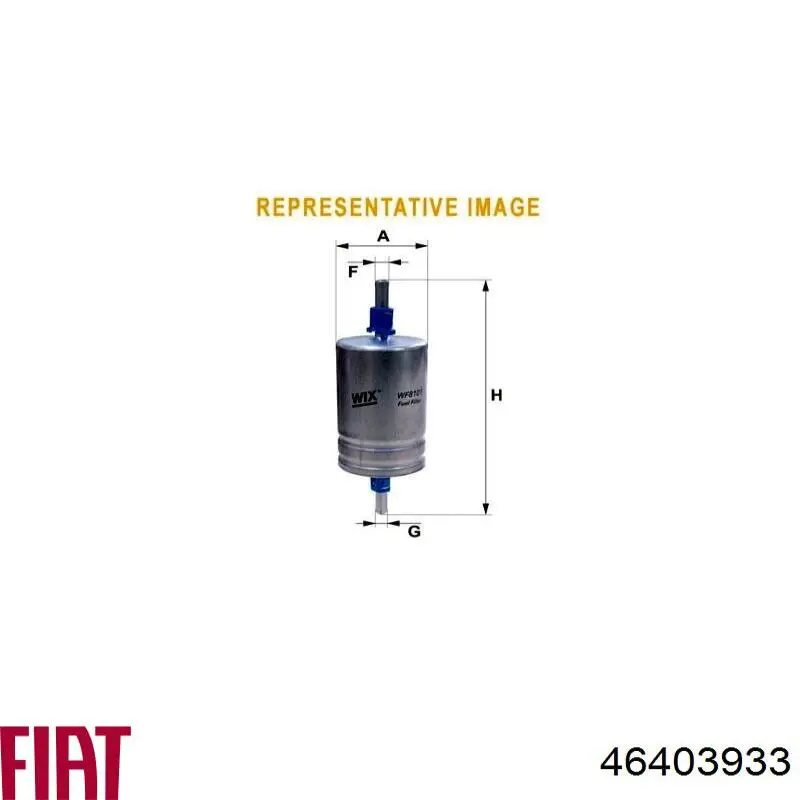 Filtro combustible Alfa Romeo 145 930