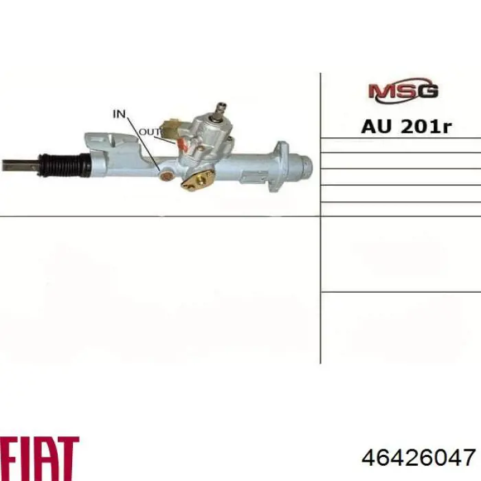 46426047 Fiat/Alfa/Lancia cremallera de dirección