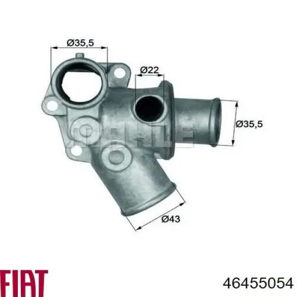 Termostato Fiat/Alfa/Lancia 46455054 precio, desde 30,11 EUR