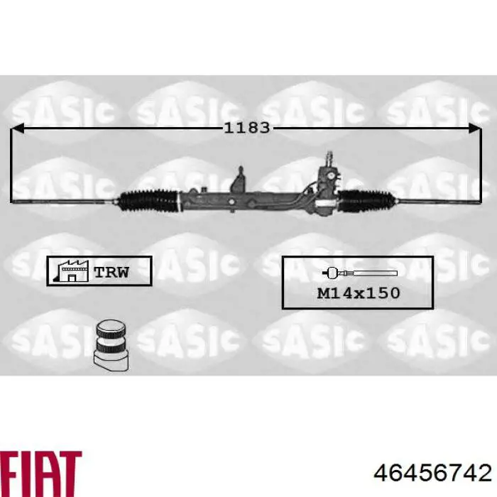 Engranaje de dirección Fiat/Alfa/Lancia 46456742 precio, desde 250,84 EUR