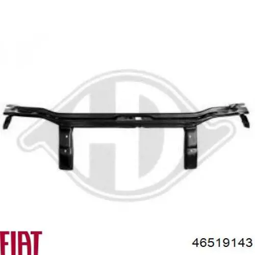 46519143 Fiat/Alfa/Lancia Soporte de radiador completo (panel de montaje para foco)