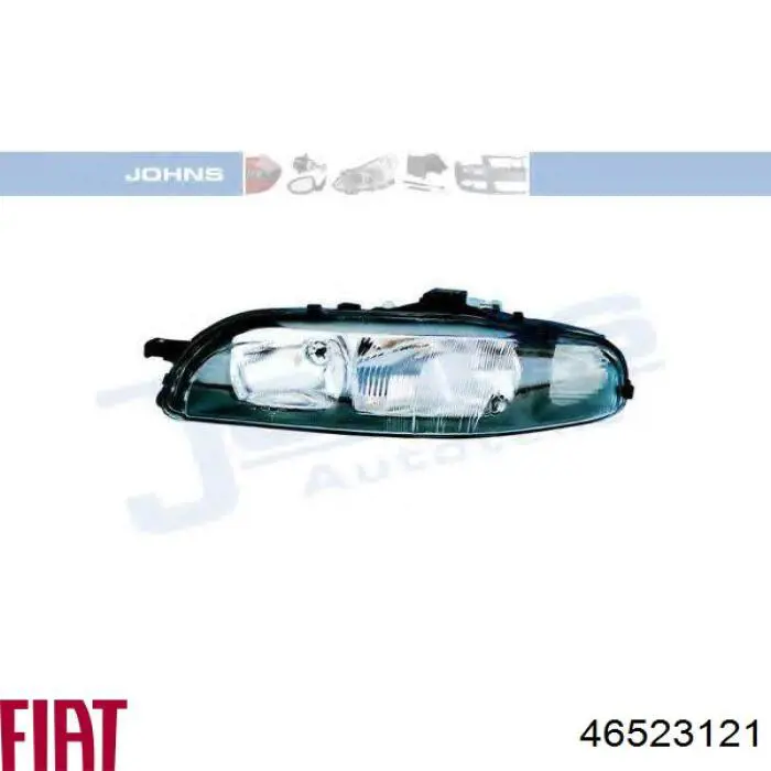 Luz antiniebla izquierda para Fiat Bravo (182)