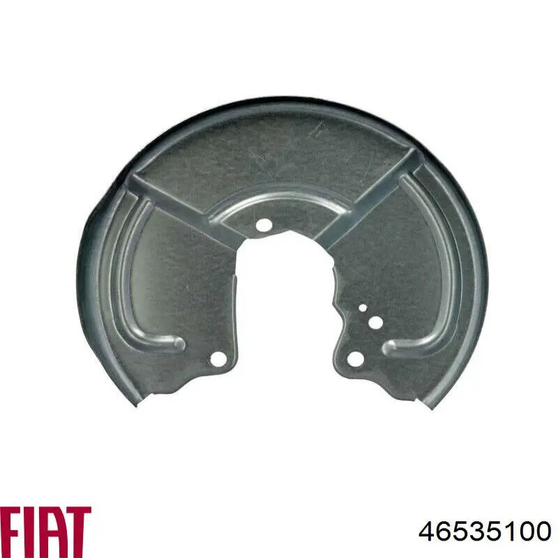 Chapa protectora contra salpicaduras, disco de freno delantero izquierdo para Fiat Punto (188AX)