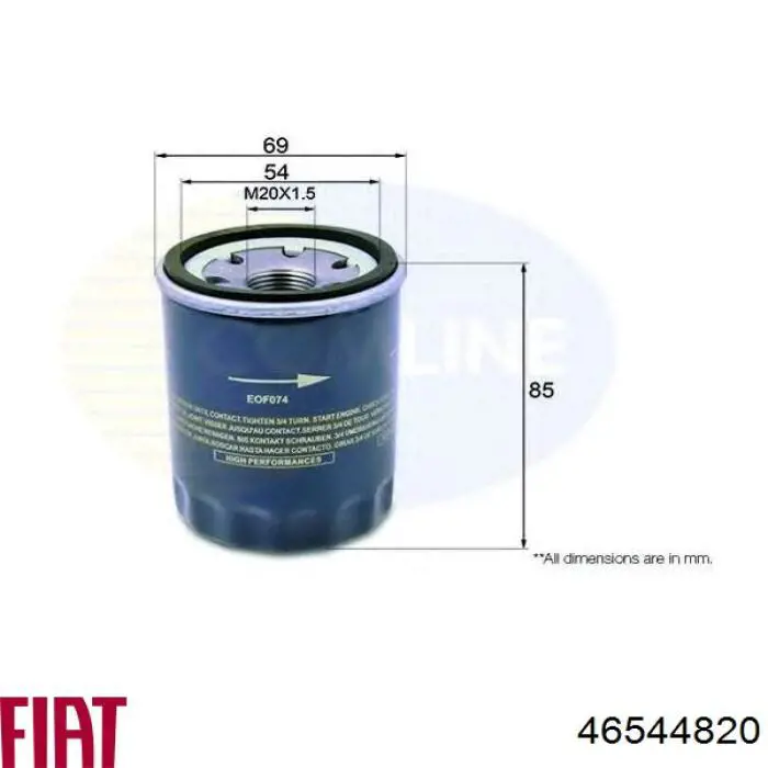 46544820 Fiat/Alfa/Lancia