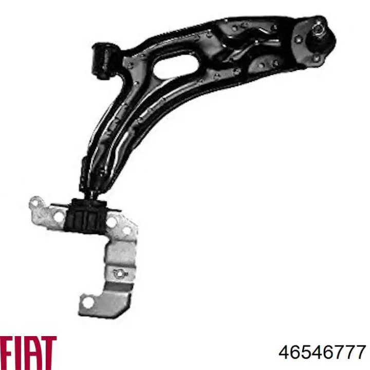 Brazo inferior izquierdo de la suspensión delantera 46546777 Fiat/Alfa/Lancia