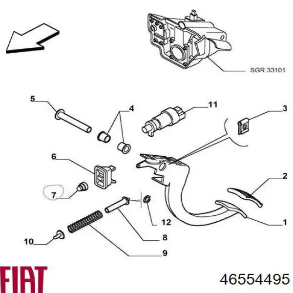 46554495 Fiat/Alfa/Lancia