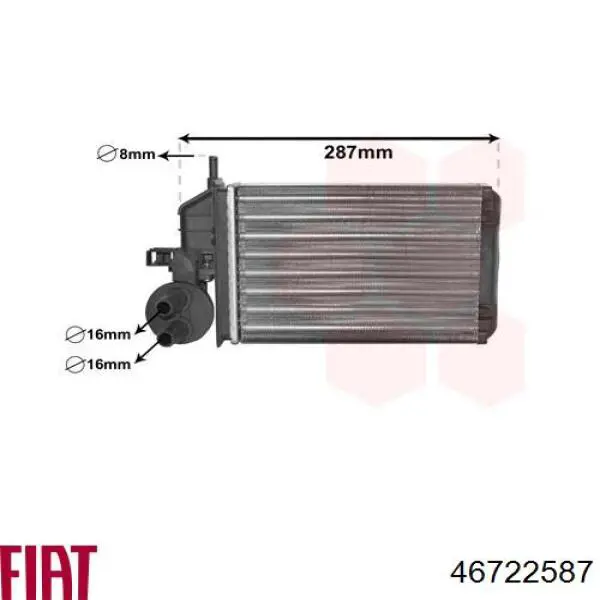 Radiador calefacción 669503 ERA