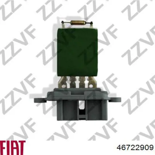 Resistencia de calefacción 46722909 Fiat/Alfa/Lancia
