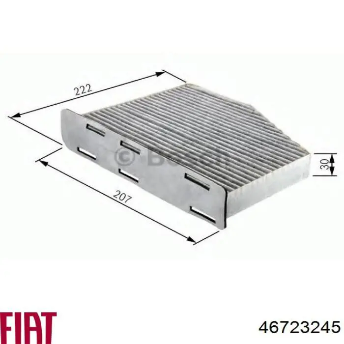 Filtro de cabina Fiat/Alfa/Lancia 46723245 precio, desde 9,36 EUR