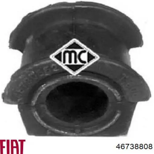 Buje de barra estabilizadora delantera 46738808 Fiat/Alfa/Lancia