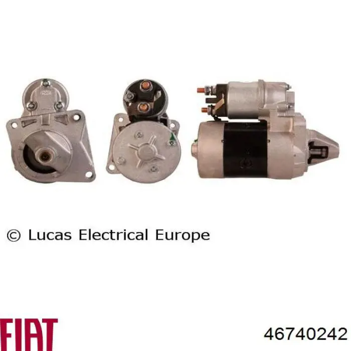 Burro de arranque  Fiat/Alfa/Lancia 46740242 precio, desde 53,72 EUR