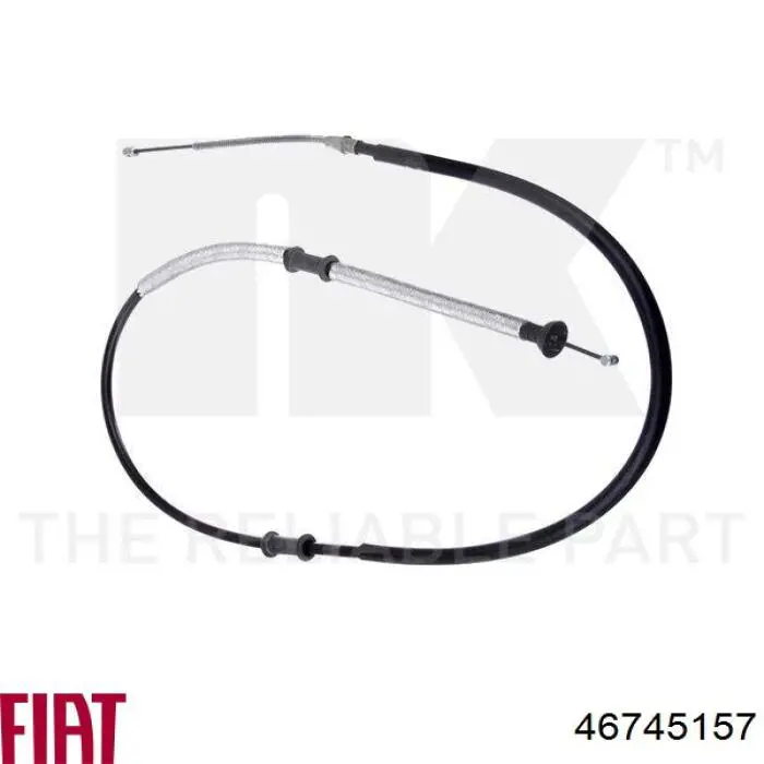 Comprar 46745157 Fiat/Alfa/Lancia Cable de freno de mano trasero izquierdo