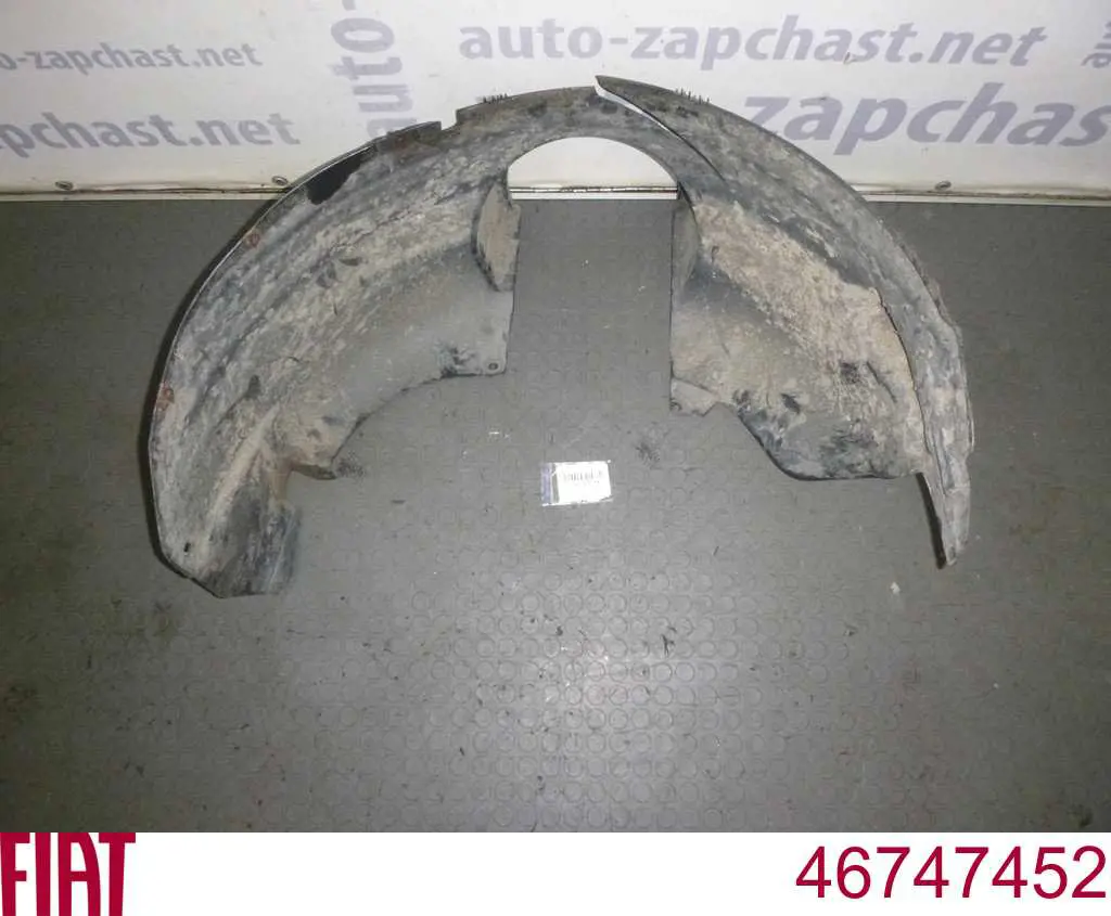 46747452 Fiat/Alfa/Lancia Guardalodos interior izquierdo, guardafango delantero