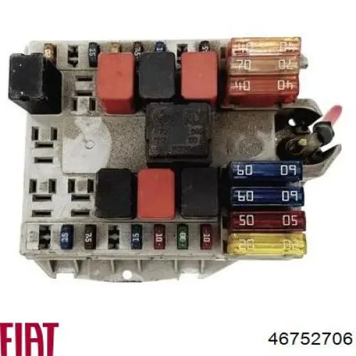46752706 Fiat/Alfa/Lancia Caja de relés y fusibles