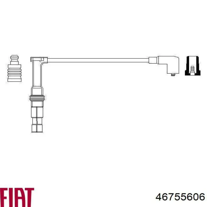46755606 Fiat/Alfa/Lancia cables de bujías