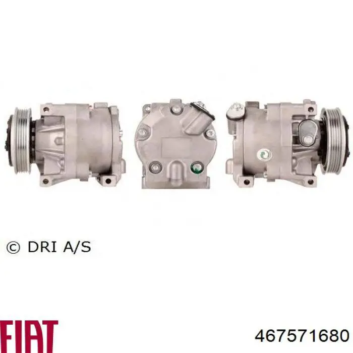 Compresor de aire acondicionado Fiat Bravo 1 182