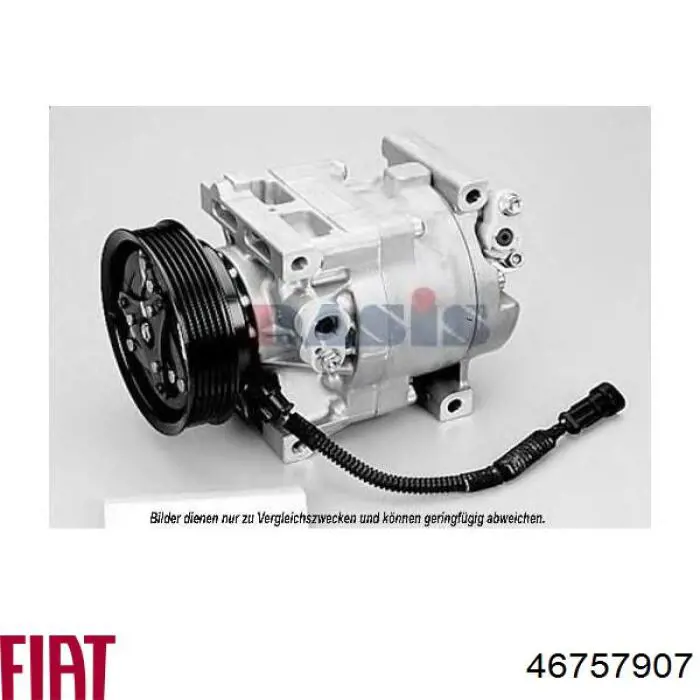Compresor de ac Fiat/Alfa/Lancia HFC134A