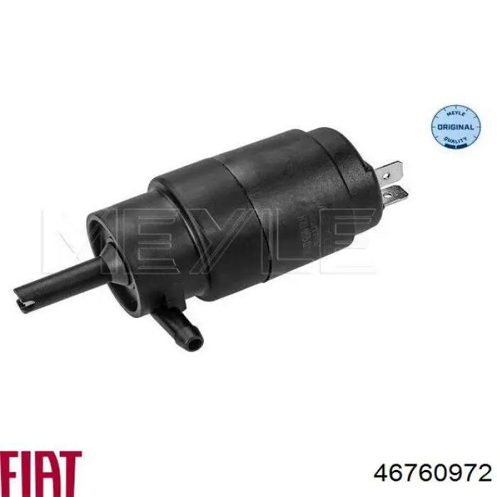Bomba de agua limpiaparabrisas, delantera Fiat/Alfa/Lancia 46760972 precio, desde 8,04 EUR