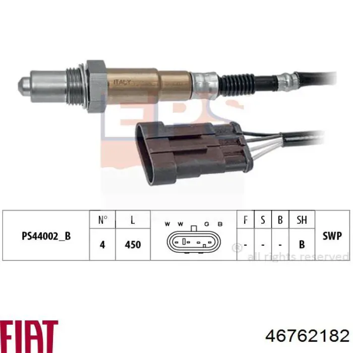 Comprar 46762182 Fiat/Alfa/Lancia Sensor NOx