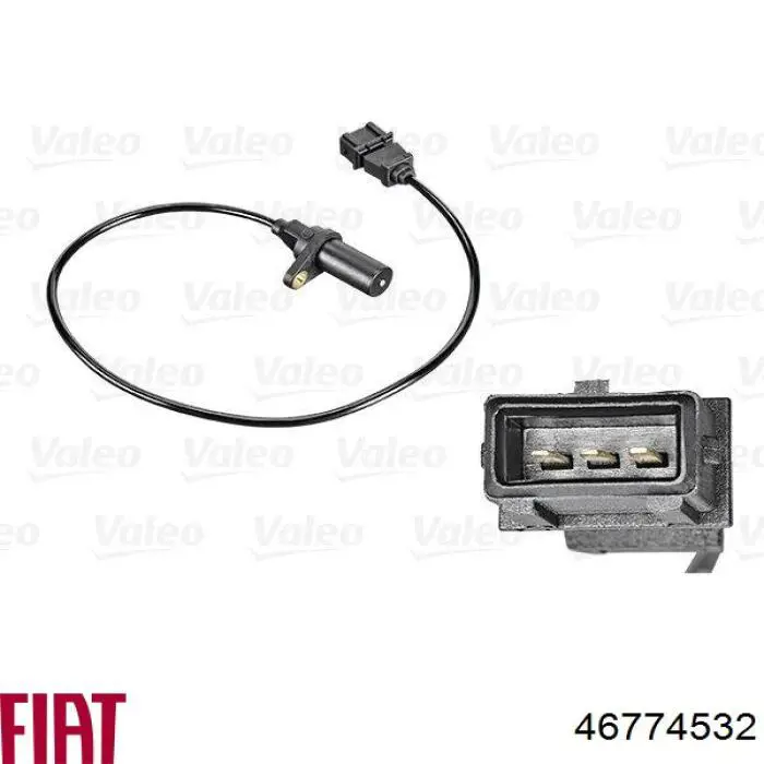 Sensor de cigüeñal 46774532 Fiat/Alfa/Lancia