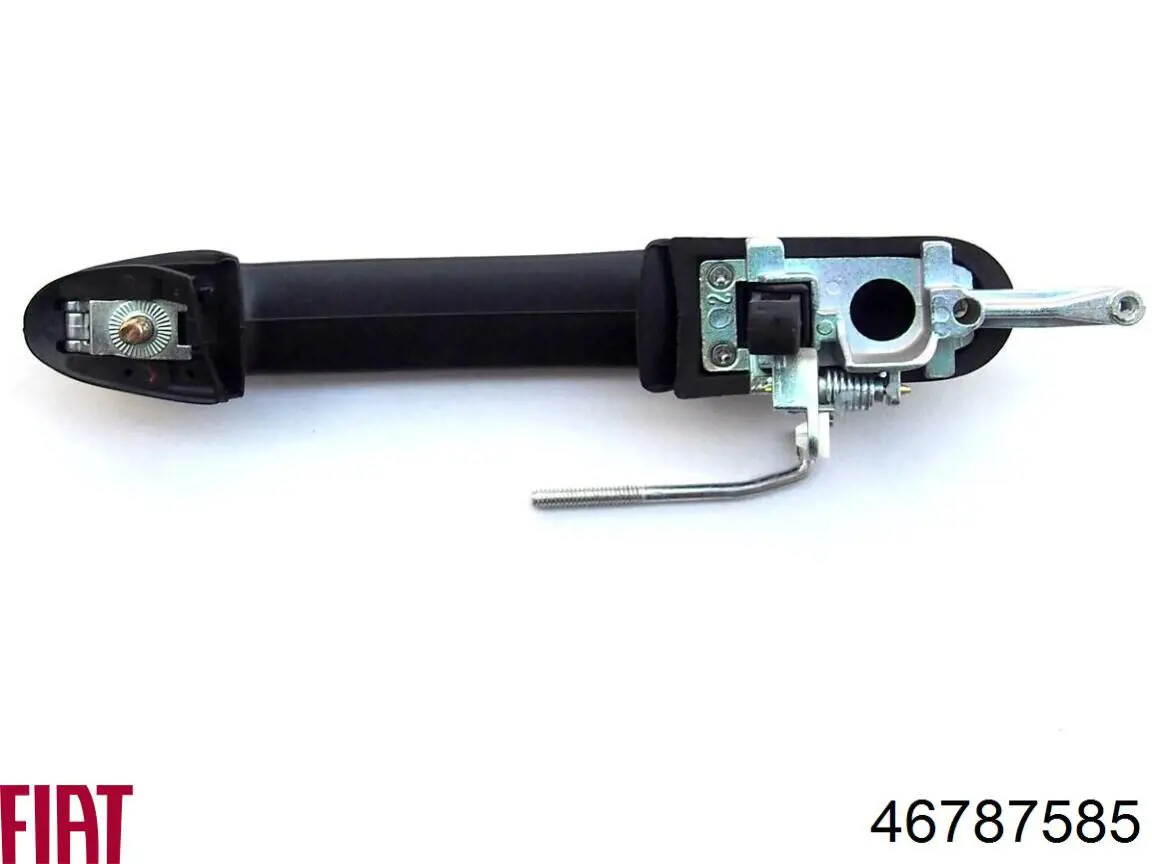 46440185 Fiat/Alfa/Lancia tirador de puerta exterior trasero derecho