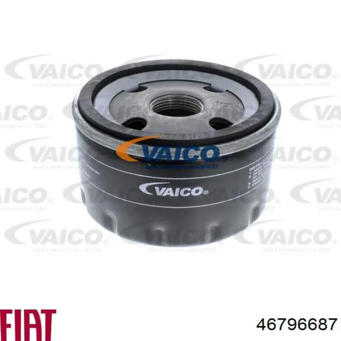 Filtro de aceite motor Fiat/Alfa/Lancia 46796687