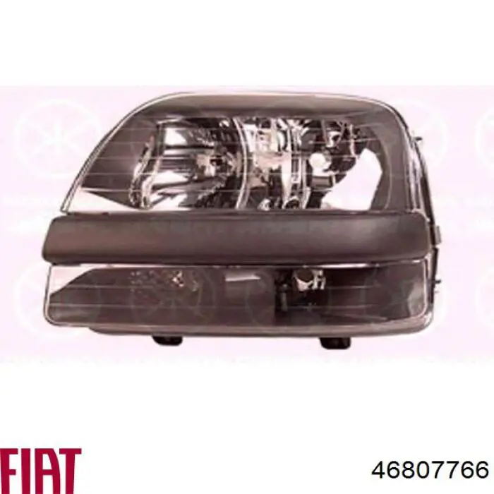 Faro derecho 46807766 Fiat/Alfa/Lancia