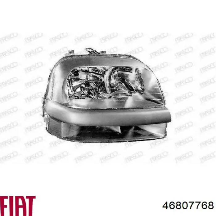 Faro izquierdo 46807768 Fiat/Alfa/Lancia