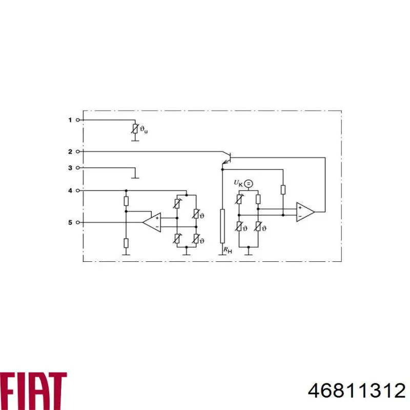 Medidor de flujo de aire Fiat/Alfa/Lancia 46811312 precio, desde 29,04 EUR