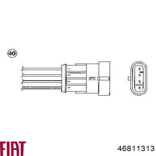 46811313 Maserati sonda lambda