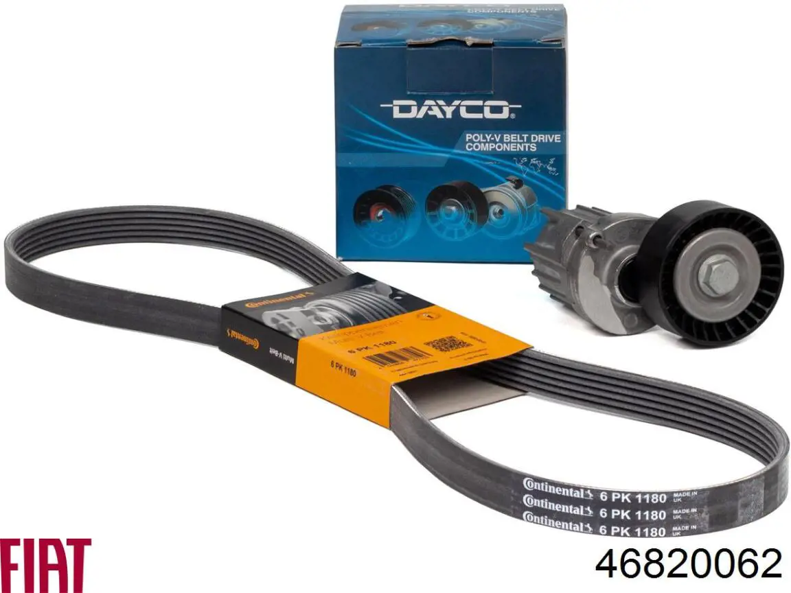 Correa de transmisión trapezoidal Fiat/Alfa/Lancia 46820062 precio, desde 22,75 EUR