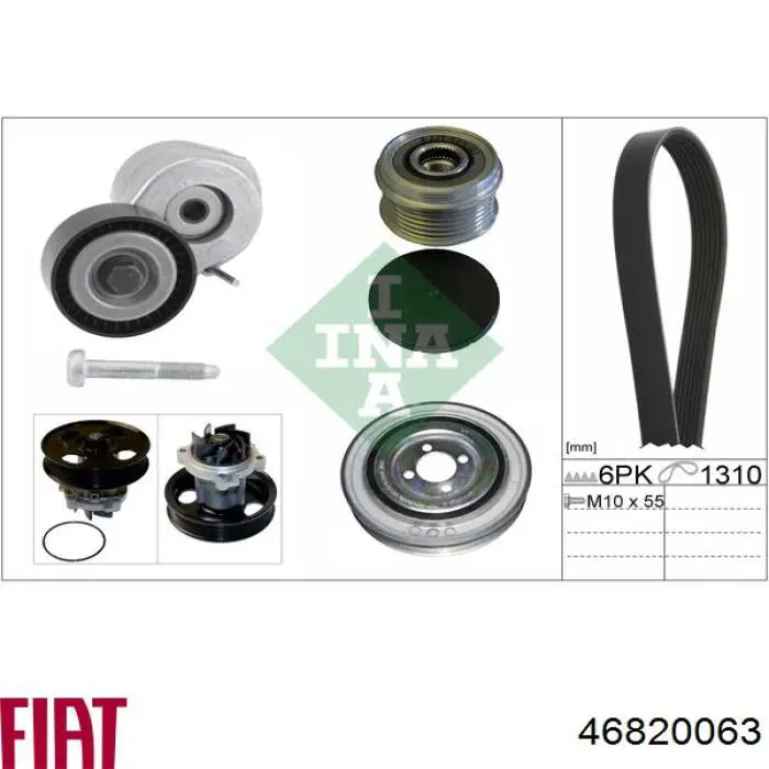 Comprar 46820063 Fiat/Alfa/Lancia Correa trapezoidal