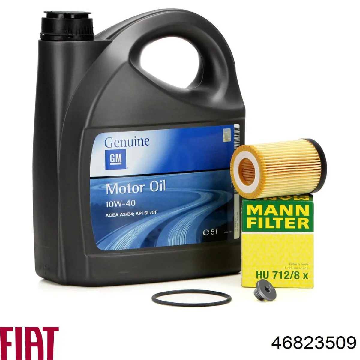 Tapón del cárter de aceite 46823509 Fiat/Alfa/Lancia