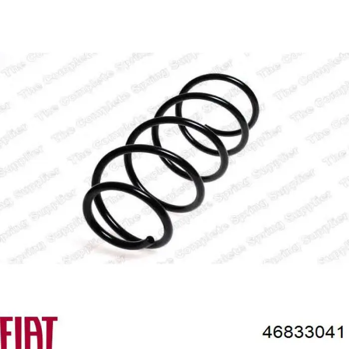 46833041 Fiat/Alfa/Lancia muelle de suspensión eje delantero