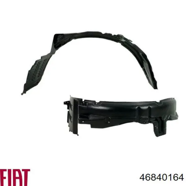 Guardabarros interior derecho, aleta delantera Alfa Romeo 147 937