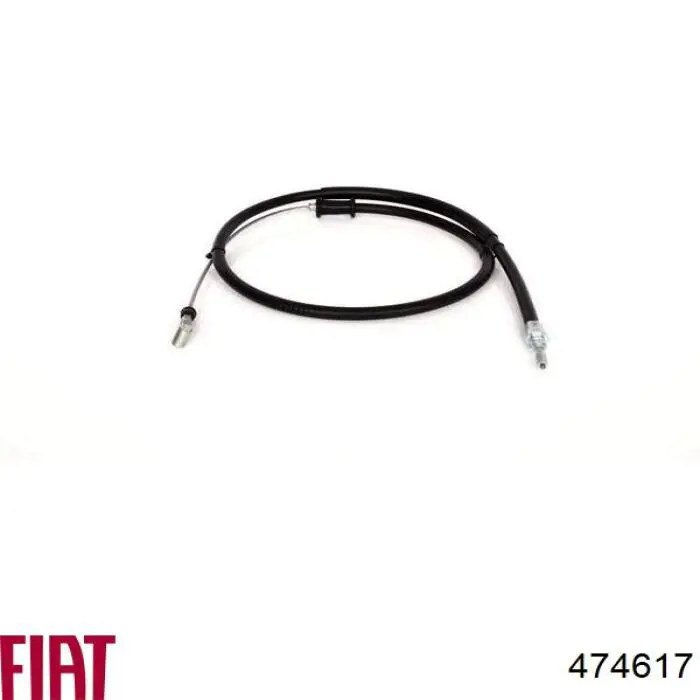 474617 Fiat/Alfa/Lancia cable de freno de mano trasero derecho/izquierdo
