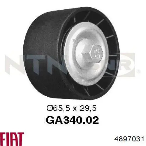 Comprar 4897031 Fiat/Alfa/Lancia Polea inversión/guía, correa poli V