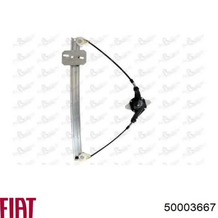 0050003667 Fiat/Alfa/Lancia mecanismo de elevalunas, puerta delantera izquierda